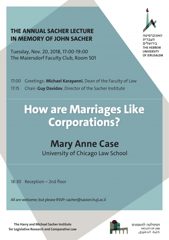 How are Marriages Like Corporations
